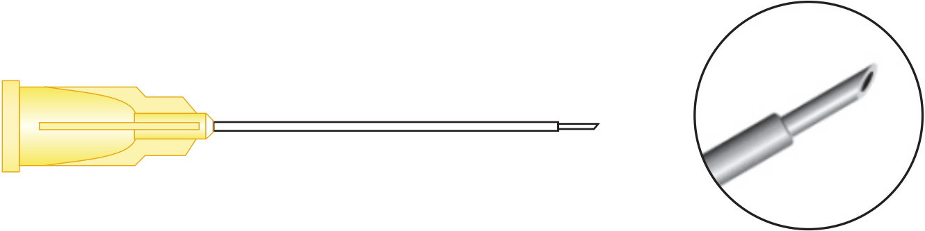 Vitreoretinal Tapered Needle